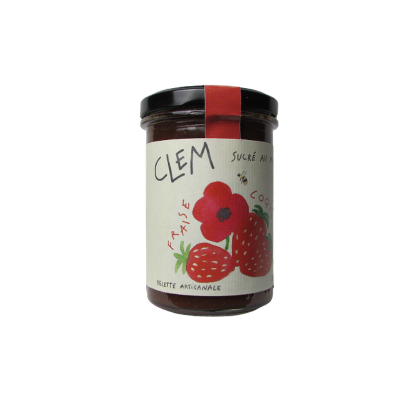 Confiture Fraise Coquelicot 230g