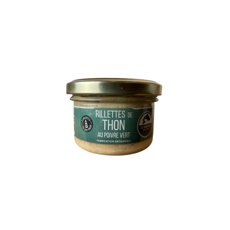 Rillettes de thon poivre vert 90g