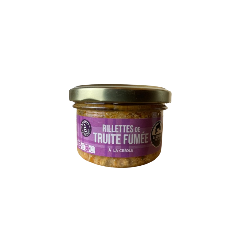 Rillettes de truite façon créole 90g