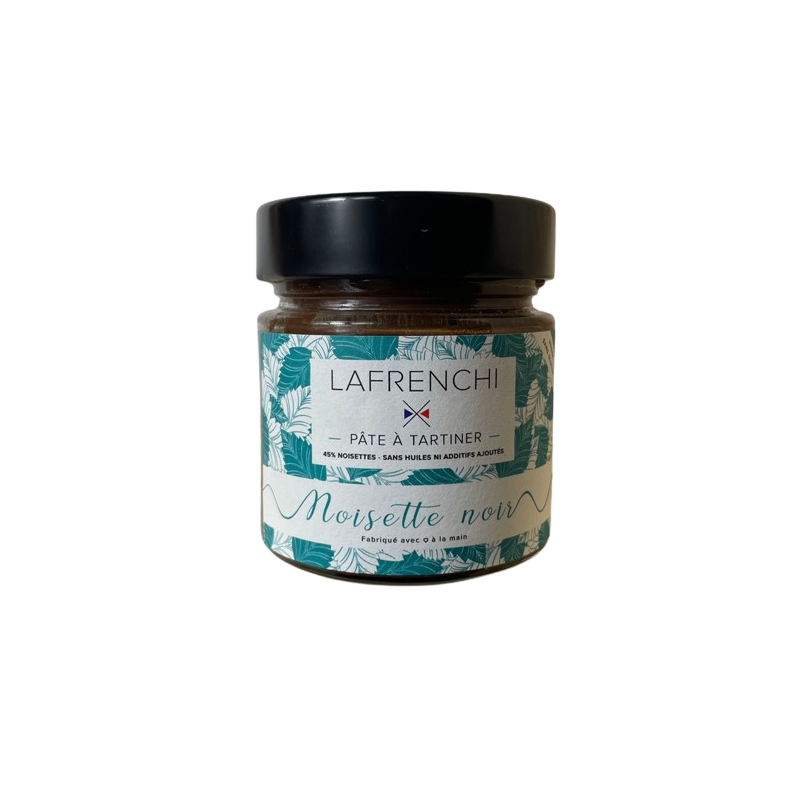 Pâte à tartiner noisettes noir 250g