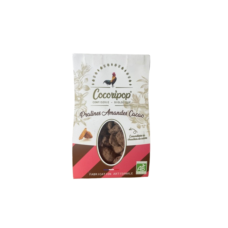 Pralines amandes cacao 100g