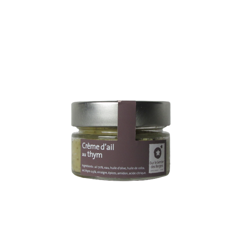 Crème d'ail au thym 90g