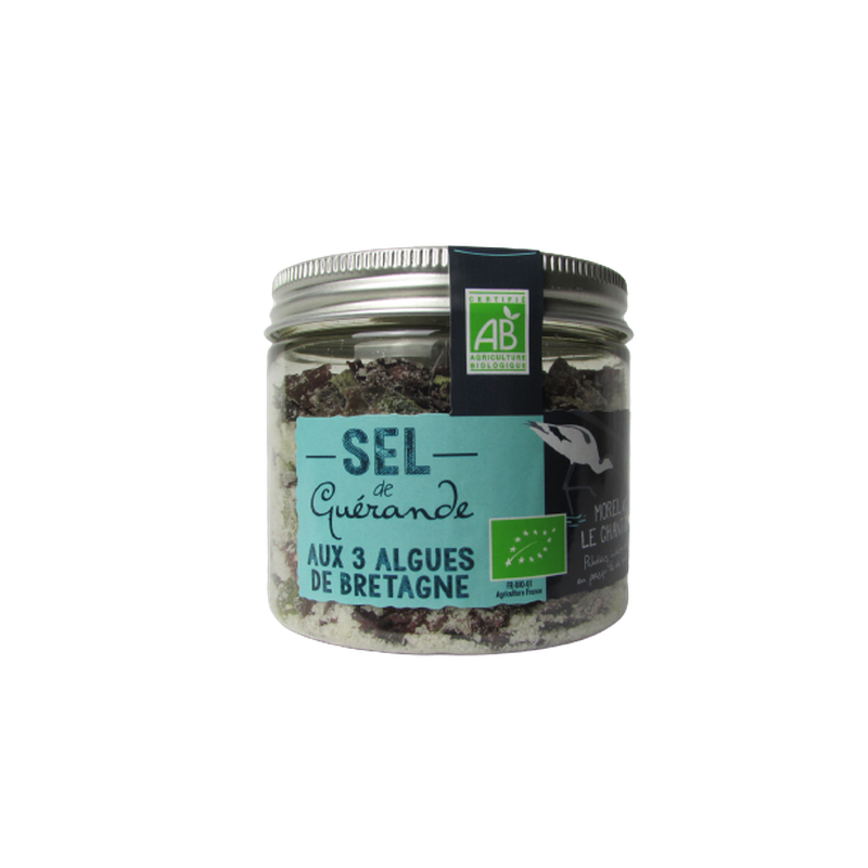 Sel de Guérande aux 3 Algues de Bretagne - 150g