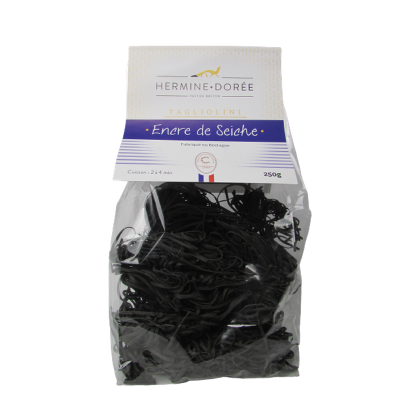 Tagliolini à l'encre de seiche 42 G - Réseau Krill