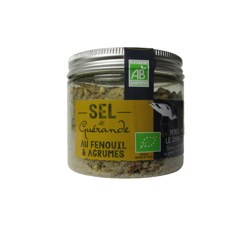 Sel de Guérande au Fenouil et Agrumes - 150g