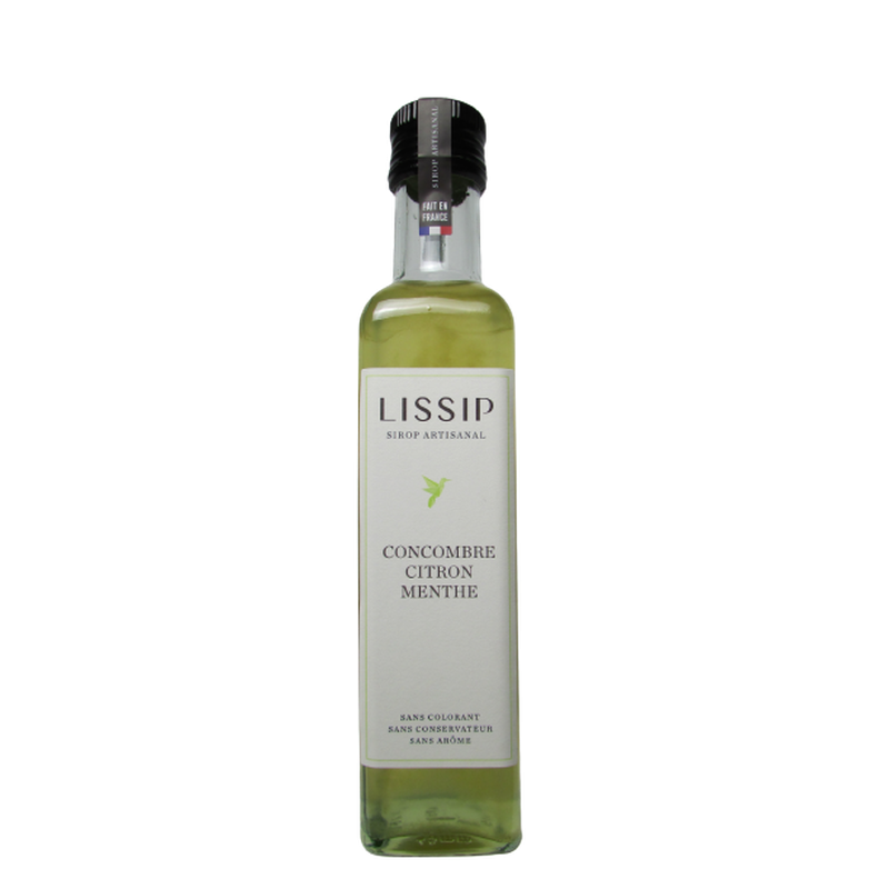 Sirop Concombre Citron Menthe 25cl