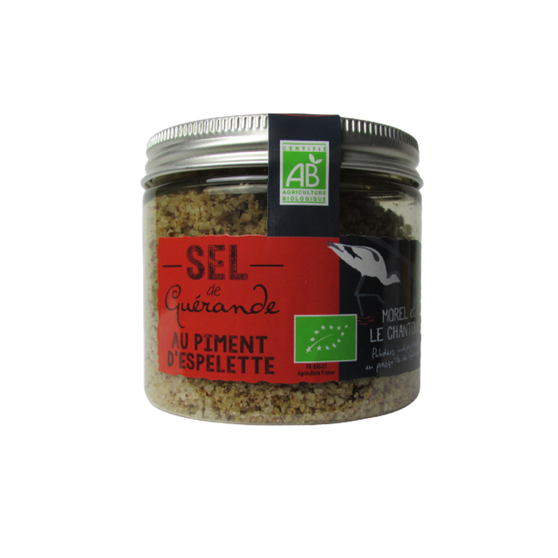 Sel de Guérande au piment d'Espelette - 150g