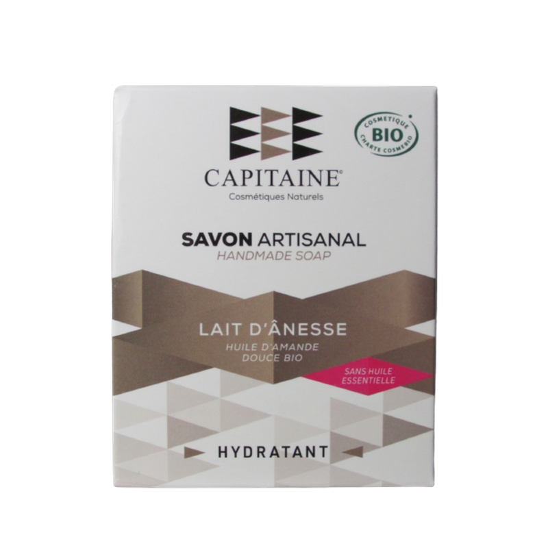 Savon bio au lait d'ânesse - Doux et Hydratant 100g