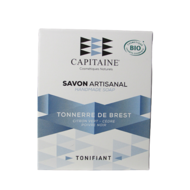 Savon bio homme Purifiant - Tonnerre de Brest 100g