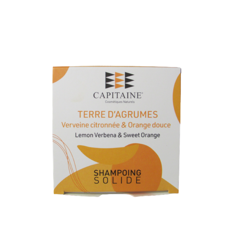 Shampoing solide - cheveux normaux - Terre d'agrumes 85g