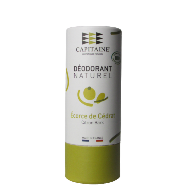 Déodorant naturel solide bio - Ecorce de cédrat 60g