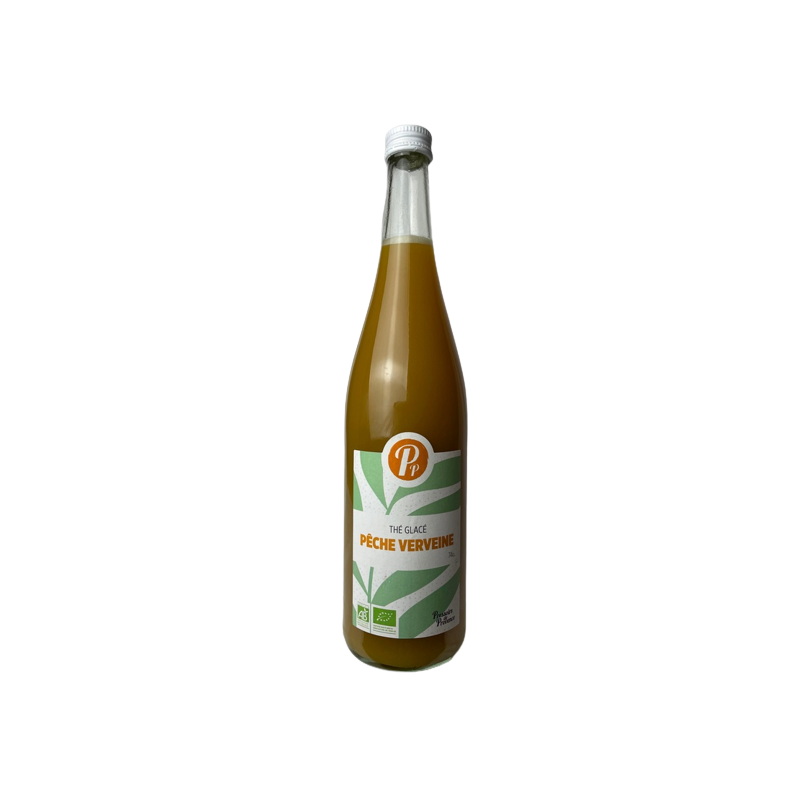 Thé glacé bio - Pêche verveine 74cl