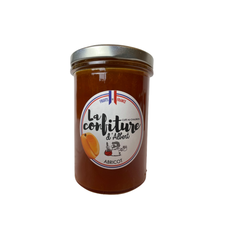 Confiture d'abricot bio 240g