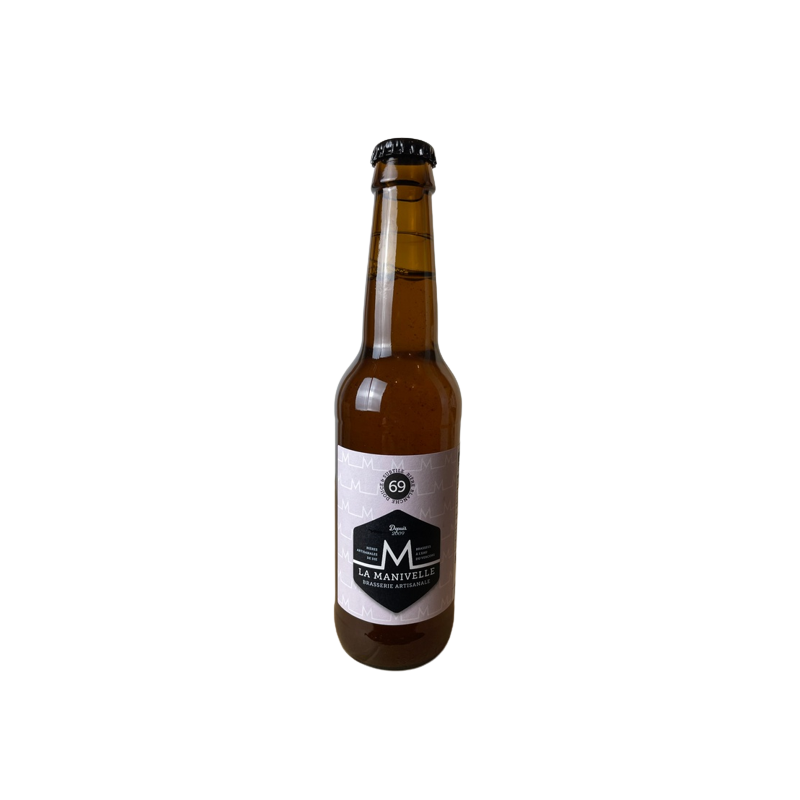 Bière La Manivelle blanche 69 33cl