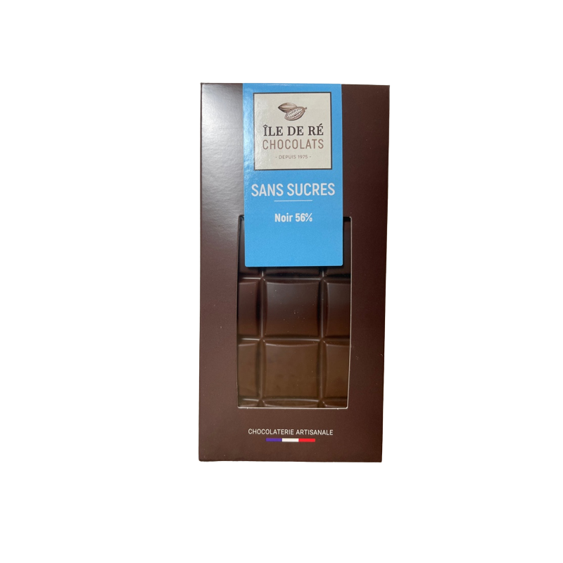 Tablette chocolat noir 56% 100g